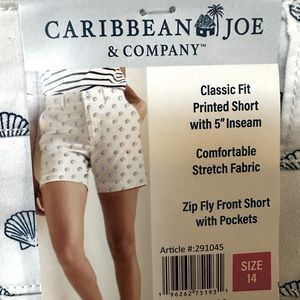 NWT Caribbean Joe shorts